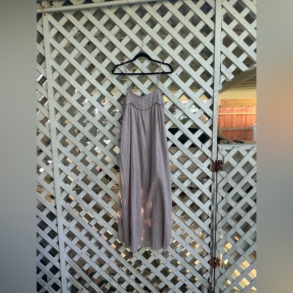 Massimo Dutti Linen Maxi Dress - Picture 4 of 6